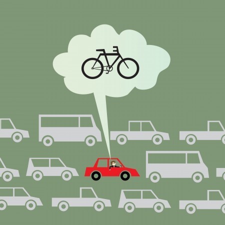 You can save on car insurance by limiting the number of miles you drive. How can you do that? One way is to ride your bike instead of putting miles on your car. Increased exercise never hurt either!